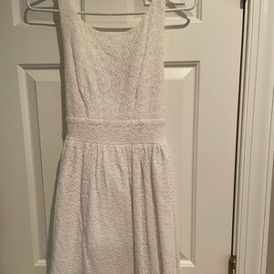 White lace sundress